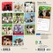 Puppy Pals | 2026 7 x 14 Inch (Hanging) Monthly Mini Wall Calendar | Foil Stamped Cover